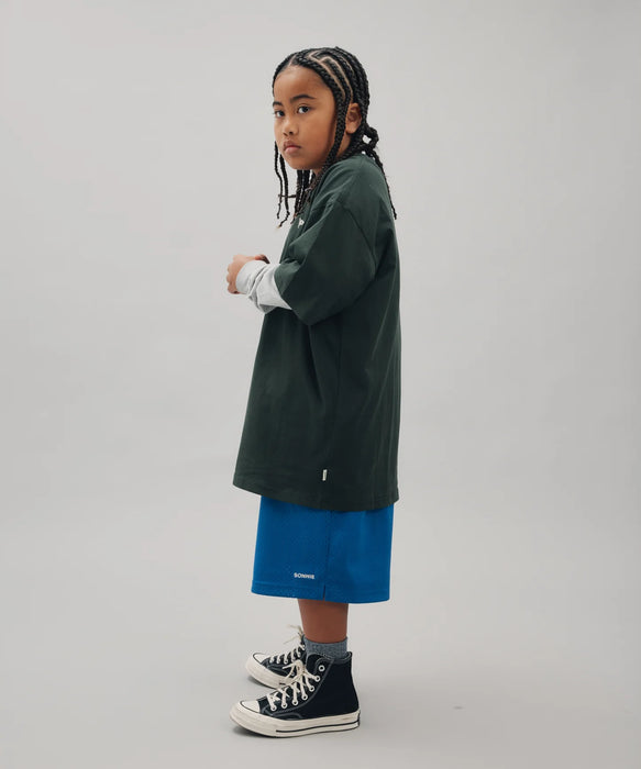 SONNIE - BAGGY BASKETBALL SHORTS ELECTRIC BLUE