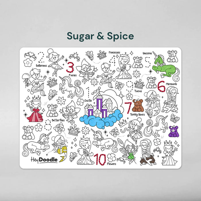 HEY DOODLE -SUGAR & SPICE PLAYMAT (LARGE)