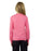 SANTA CRUZ - TAKE FLIGHT DOT FRONT LS TEE PINK