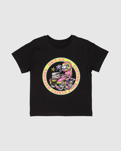 UNIT Ready Steady Youth Tee - Black - The Kids Store