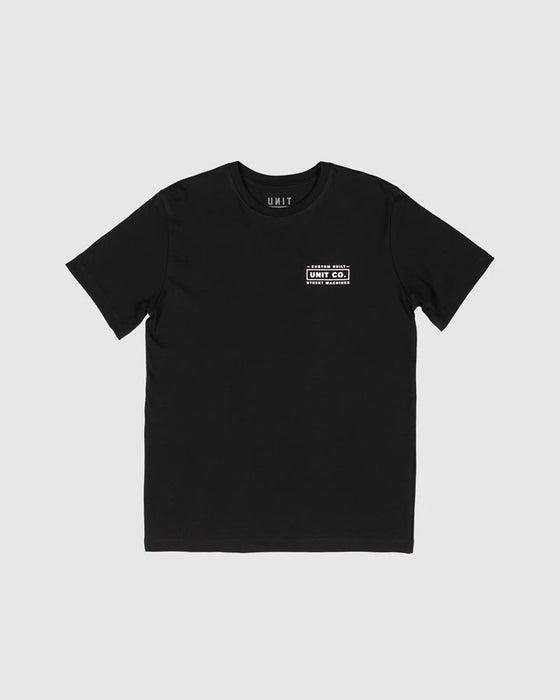 UNIT Ready Steady Youth Tee - Black - The Kids Store