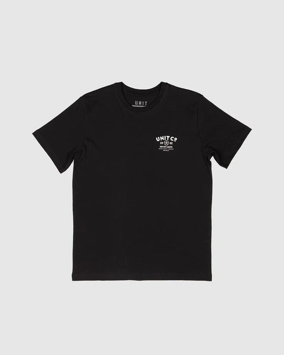 UNIT Savage Youth Tee - Black - The Kids Store