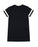 SANTA CRUZ -  S/Sleeve Tee Dress - Double Dot Front - Black