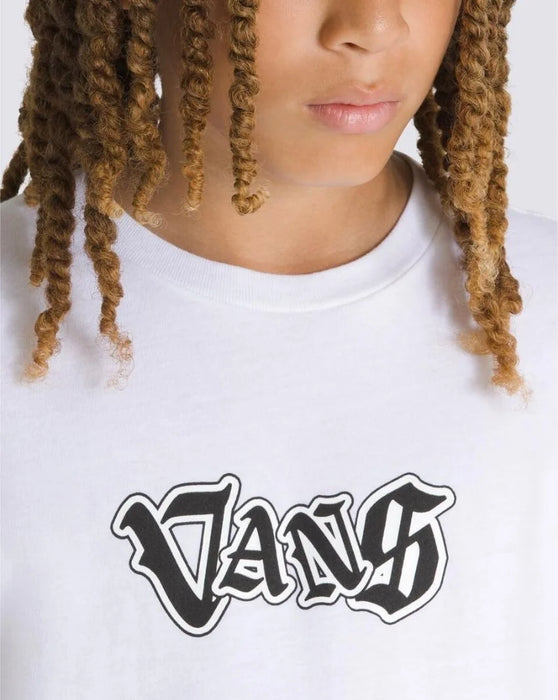 VANS - SHATTERED SS TEE WHITE