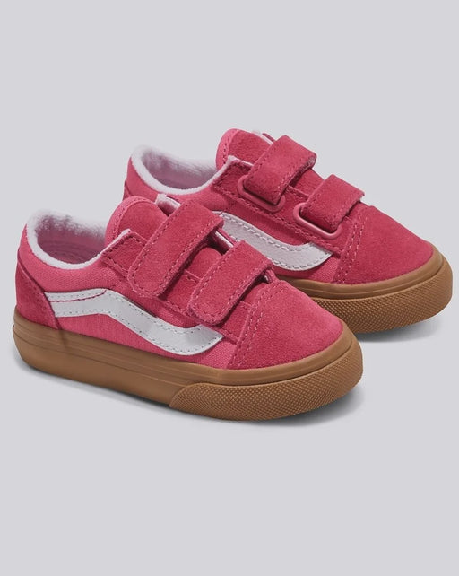 VANS - TODDLER OLD SKOOL VELCRO PINK GUM