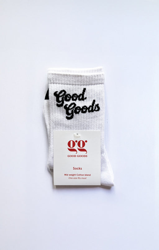 GOOD GOODS - SOCKS WHITE