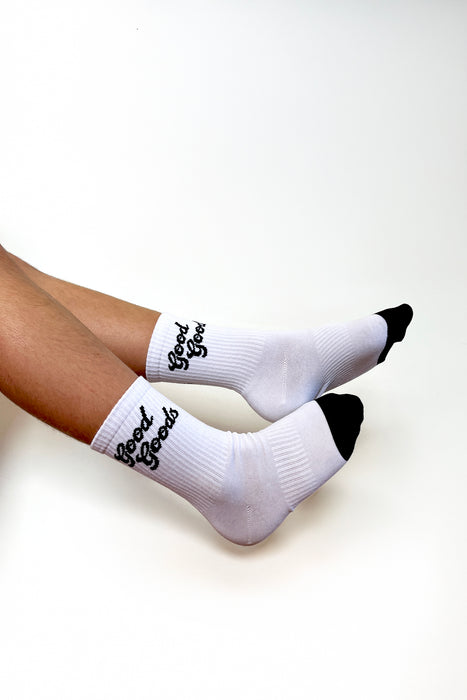 GOOD GOODS - SOCKS WHITE