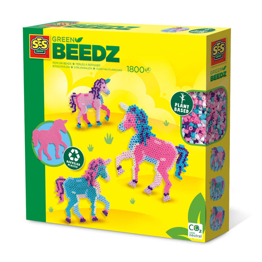 SES GREEN BEEDZ Iron on Beads – Unicorn Set