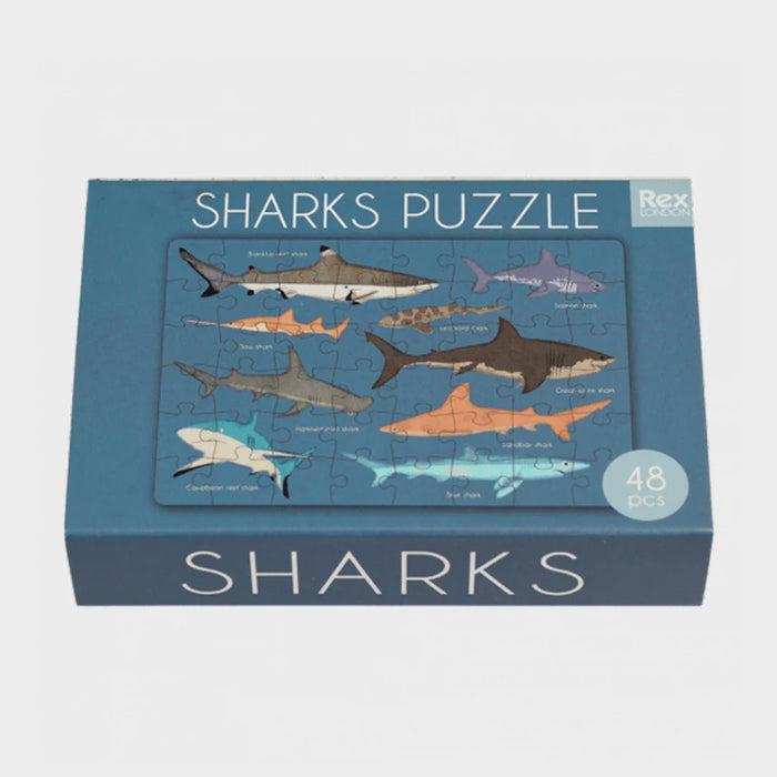 REX LONDON - SHARKS MATCHBOX PUZZLE