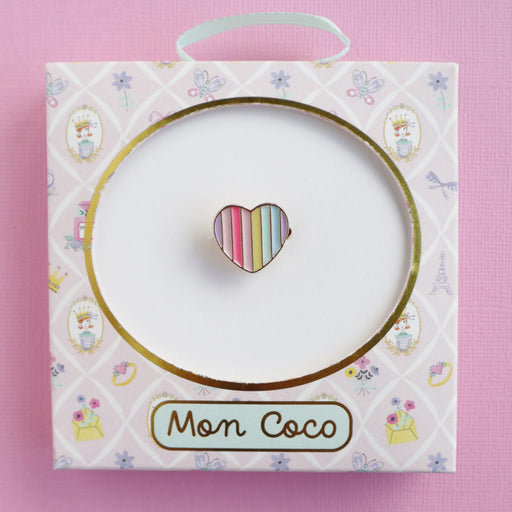MON COCO RING- CANDY HEART