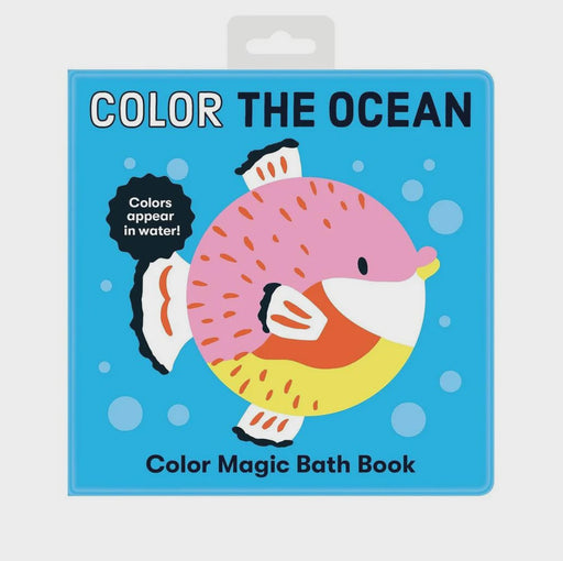 MUDPUPPY- COLOUR THE OCEAN MAGIC BATH BOOK
