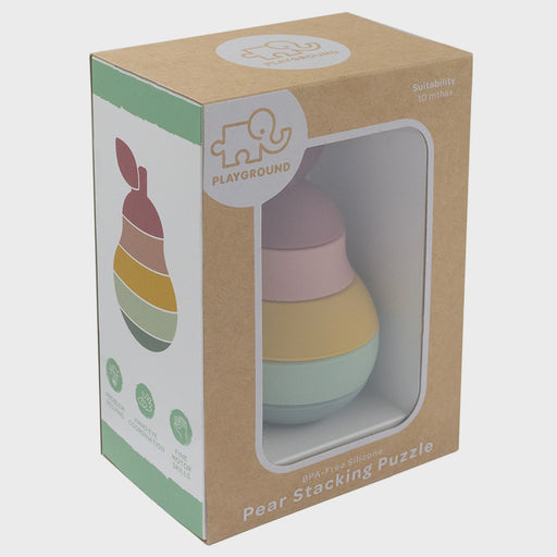 PLAYGROUND Pear Stacking Puzzle - Multi