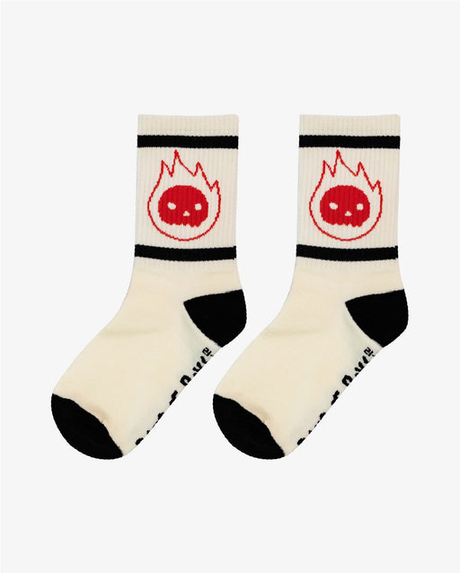 BAND OF BOYS - RED FLAME GUY SOCKS