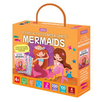 SASSI- MY FIRST ACTIVITIES ARTS AND CRAFTS- MERMAIDS