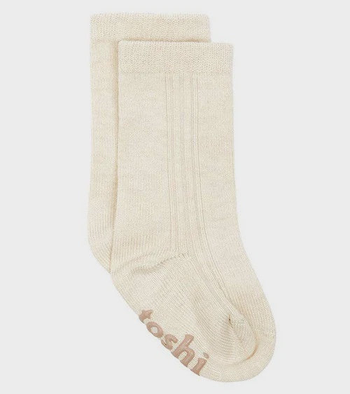 TOSHI Organic Socks Knee Dreamtime - Feather