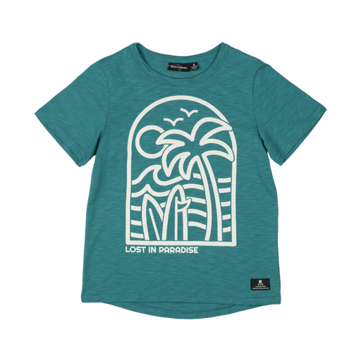 ROCK YOUR KID Lost In Paradise T-Shirt - Green