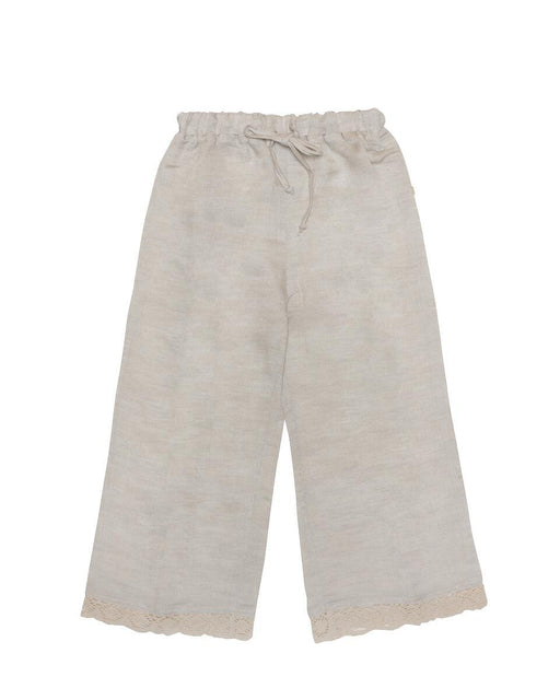 ALEX AND ANT CARINA PANTS NATURAL LINEN - The Kids Store