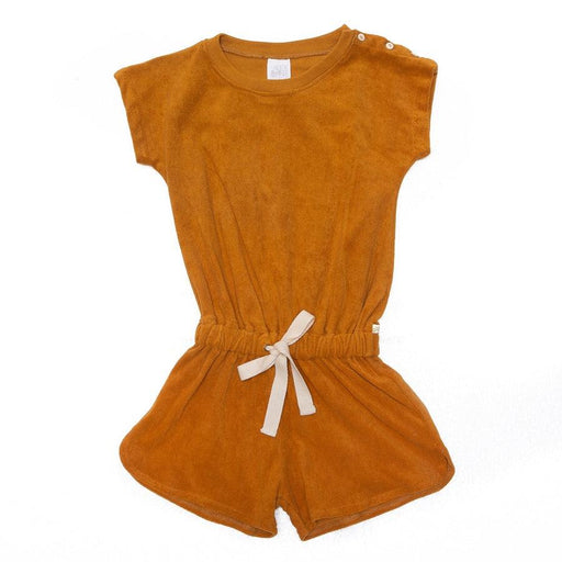 ALEX AND ANT FIFI PLAYSUIT MUSTARD - The Kids Store