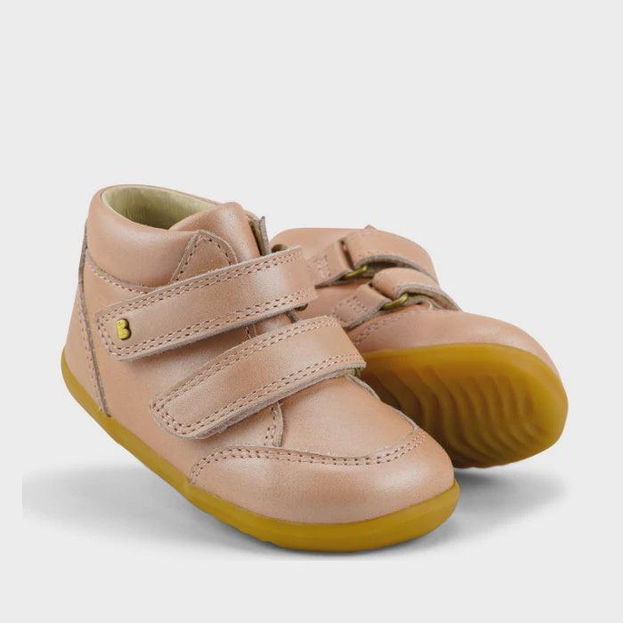 BOBUX STEP UP TIMBER BOOT - DUSK PEARL - The Kids Store