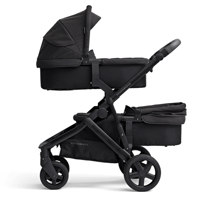 EDWARDS & CO OLIVE SECOND SEAT KIT - BLACK LUXE - The Kids Store