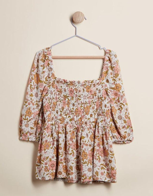 EVE GIRL - MAISIE FLORAL TOP - The Kids Store