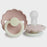 FRIGG DAISY SILICONE PACIFIER - BLUSH NIGHT - The Kids Store