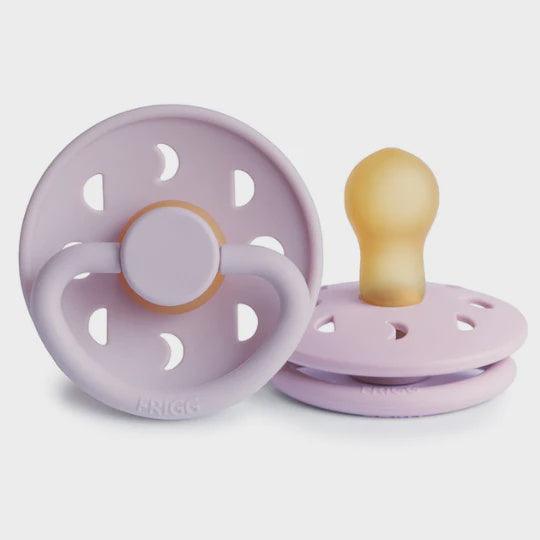 FRIGG PACIFIER - LATEX MOON SOFT LILAC - The Kids Store