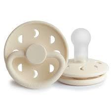 FRIGG SILICONE PACIFIER - MOON PHASE CREAM - The Kids Store