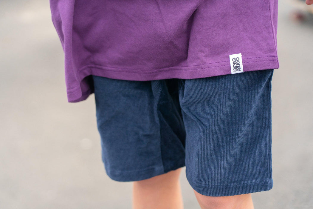GOOD GOODS OLLIE SHORTS NAVY - The Kids Store