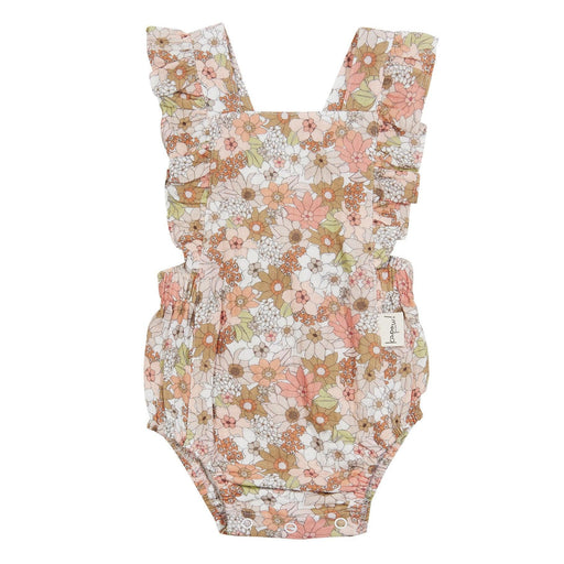 KAPOW Ruffle Playsuit - Bouquet - The Kids Store