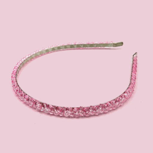 LAUREN HINKLEY - Pink Crystal Headband - The Kids Store