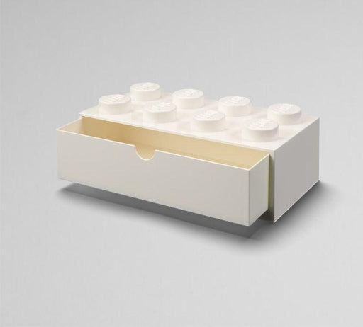 LEGO DESK DRAWER 8 KNOB - WHITE - The Kids Store