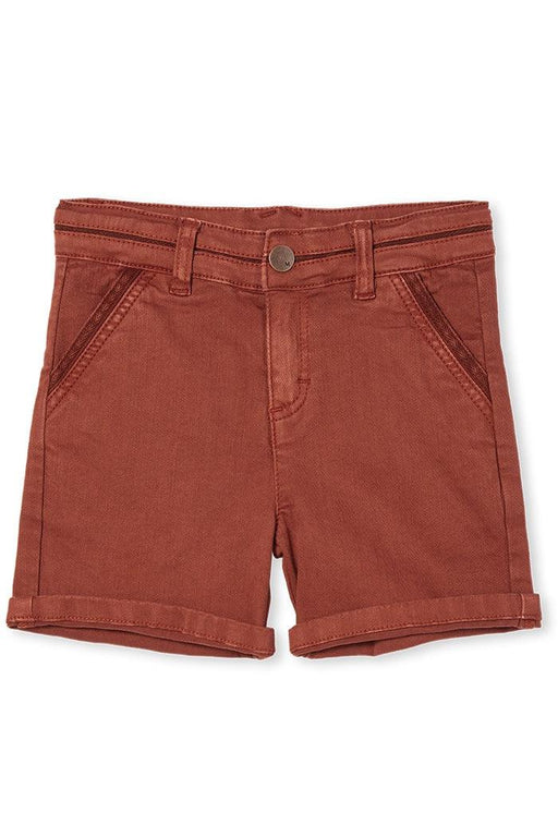 MILKY COPPER CHINO SHORT - The Kids Store