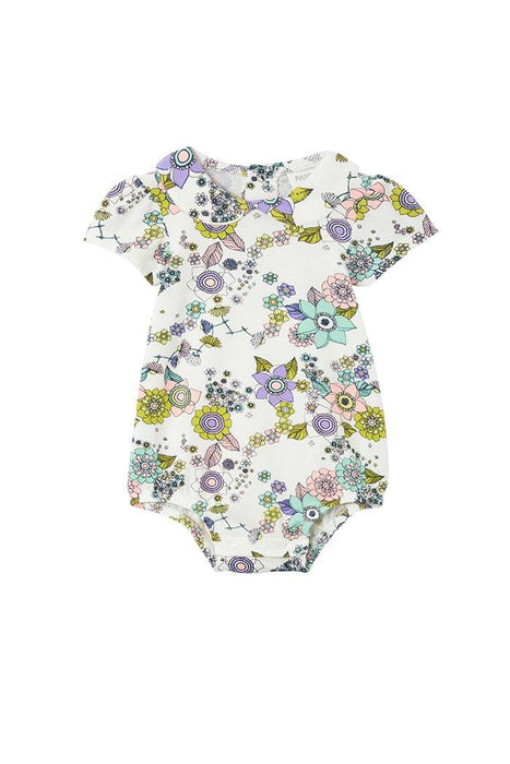 MILKY Daisy Chain Bubbysuit - Off White - The Kids Store