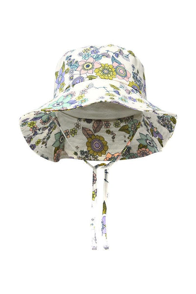 MILKY Daisy Chain Junior Hat - Off White | The Kids Store  display picture 1