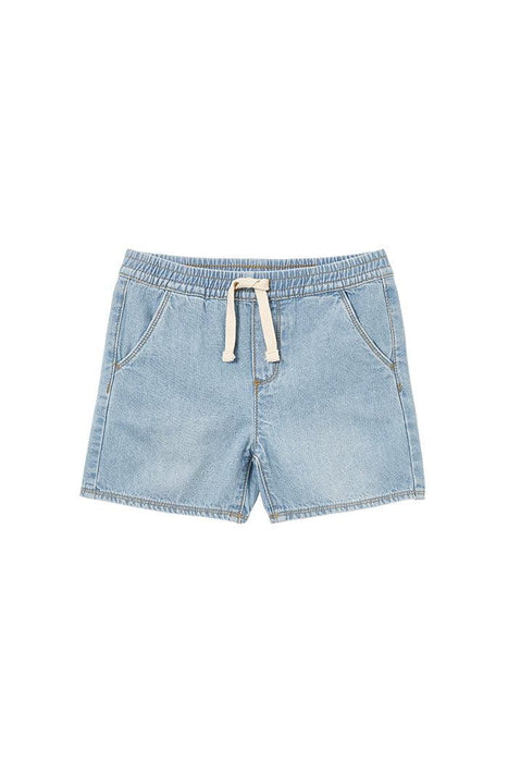 MILKY Denim Shorts - Light Wash - The Kids Store