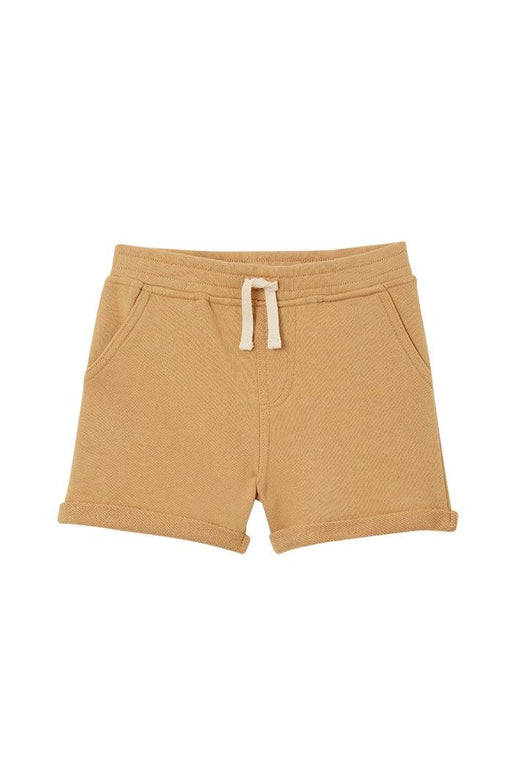 MILKY Fleece Baby Shorts - Sand - The Kids Store