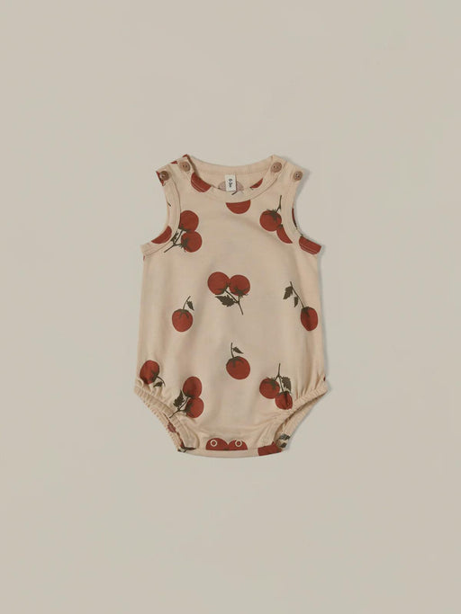ORGANIC ZOO Sleeveless Bodysuit - Tomato - The Kids Store
