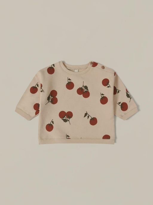 ORGANIC ZOO Sweatshirt - Tomato - The Kids Store