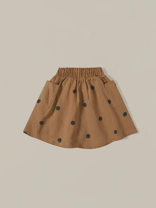 ORGANIC ZOO Tutti Skirt - Gold Dots - The Kids Store