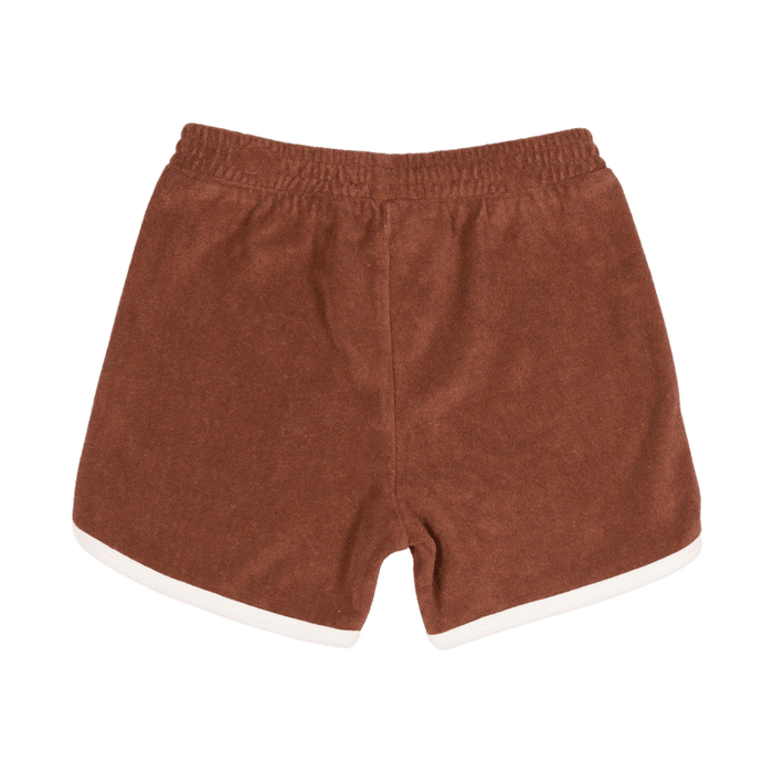 ROCK YOUR KID BROWN STAR WARS TERRY SHORTS - The Kids Store