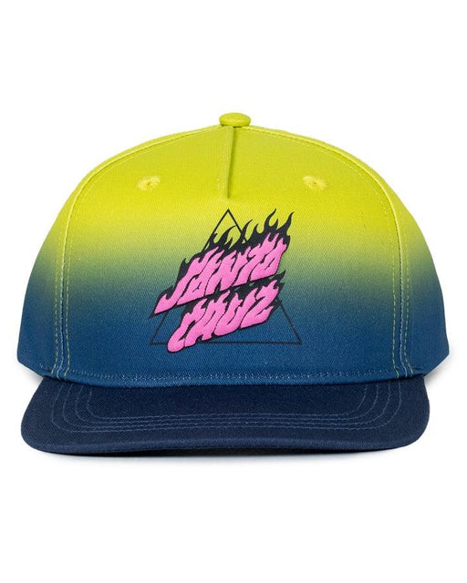 SANTA CRUZ Cap - Flamed Not A Dot - Navy Tie-Dye - The Kids Store