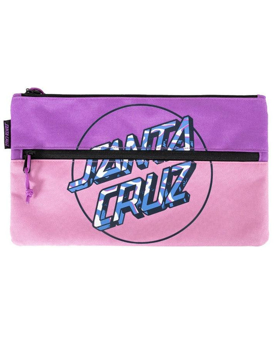 SANTA CRUZ Pencil Case - Zebra Marlble Dot - Orchid - The Kids Store