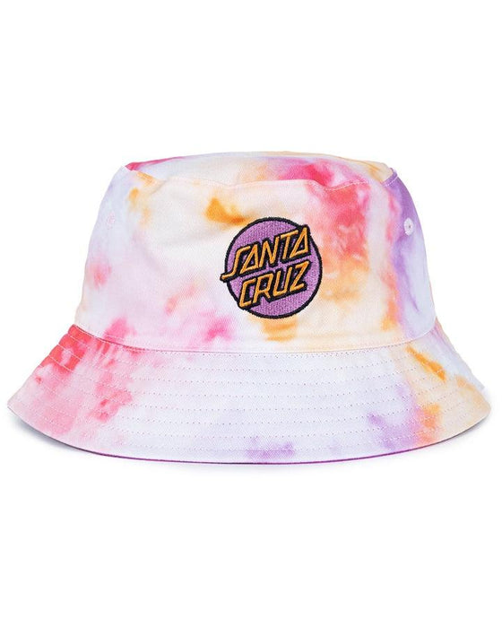SANTA CRUZ Reversible Bucket Hat - Other Dot - Orchid Tie-Dye - The Kids Store
