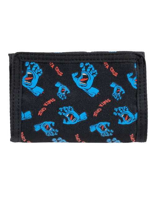 SANTA CRUZ Wallet - Screaming Hand - Black - The Kids Store