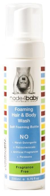 The Kids Store-MADE4BABY FOAMING HAIR AND BODY WASH - FRAGRANCE FREE-