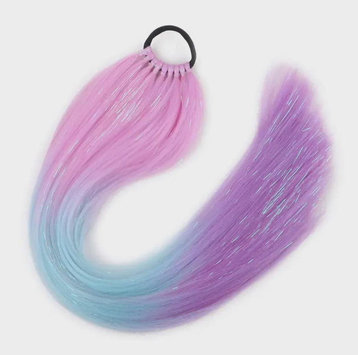 THE NEON MERMAID Straight Ponytail - Pastel Princess - The Kids Store