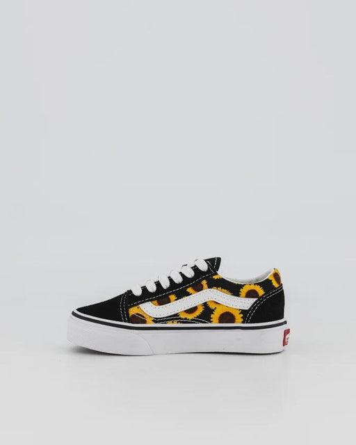 VANS KIDS OLD SKOOL SUNFLOWER BLACK/YELLOW - The Kids Store