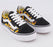 VANS KIDS OLD SKOOL SUNFLOWER BLACK/YELLOW - The Kids Store