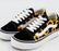 VANS KIDS OLD SKOOL SUNFLOWER BLACK/YELLOW - The Kids Store